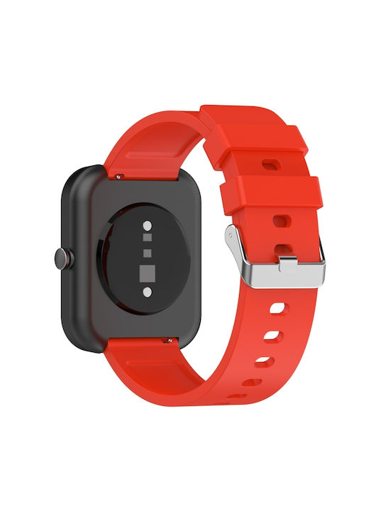Style Silicone Strap Red (Amazfit Bip 3 / Bip 3 Pro)