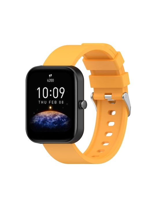 Style Strap Silicone Yellow (Amazfit Bip 3 / Bip 3 Pro)