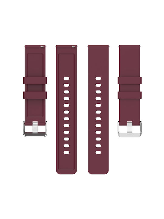 Style Λουράκι Μπορντό (Amazfit Bip 3 / Bip 3 Pro)