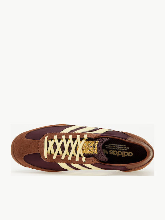 Sl 72 Og Sneakers Maroon / Almond Yellow / Preloved Brown