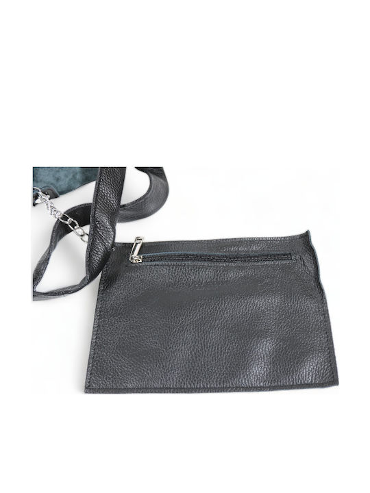 Damentasche aus Leder Passaggio Schwarz Shopper