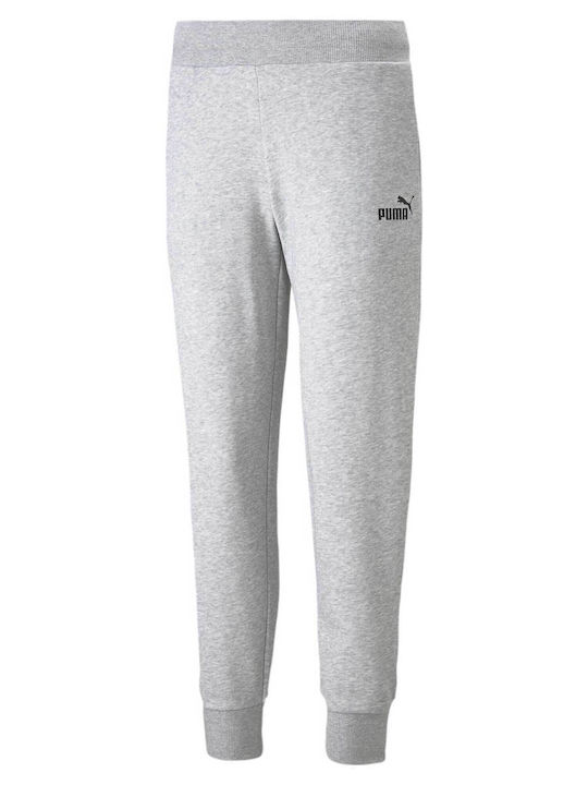 Puma Essentials Hohe Taille Damen-Sweatpants Jogger Gray
