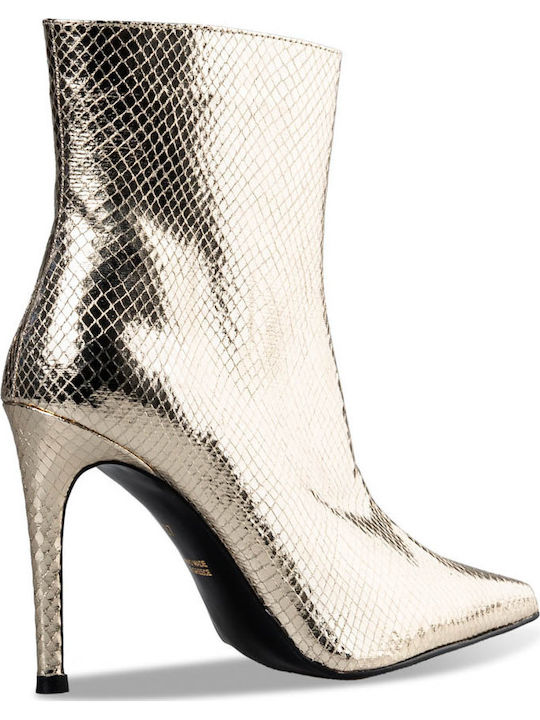 Women's Ankle Boots Gold