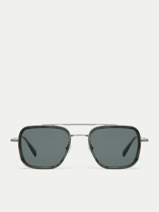 Gigi Barcelona Men's Sunglasses with Gray Frame and Gray Lens 6854/7