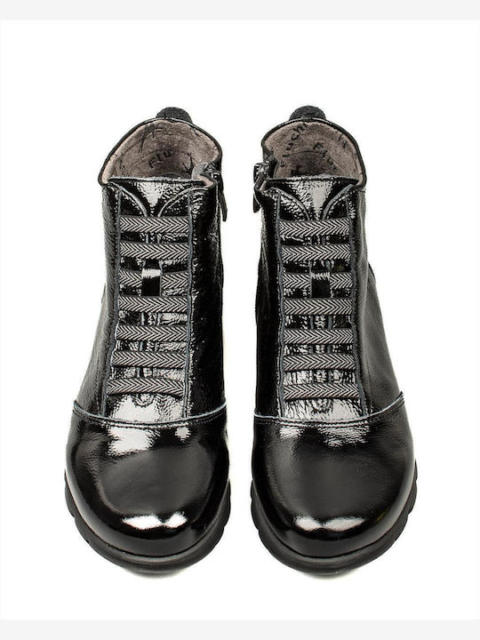 Stiefeletten Damen Schwarz