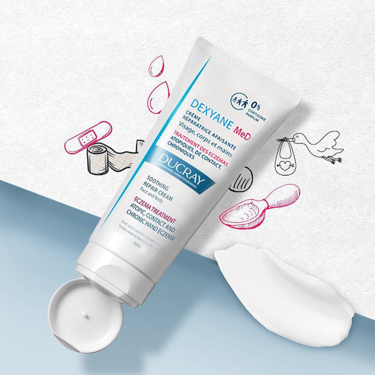 Ducray Dexyane MeD Cremă Reparatoare Calmanta Pentru Dermatită Atopică și Eczemă 100ml