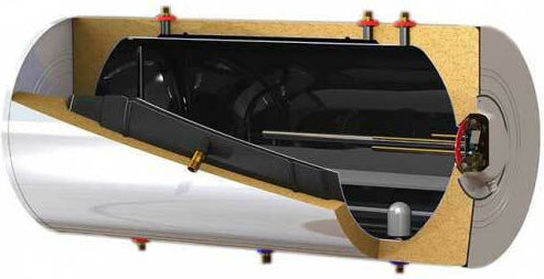 MasterSOL Solar-Warmwasserbereiter 300Es Glas Doppelte Energie 4qm Auswahl