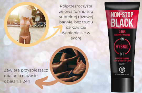 Power Tan Tingle Solarium Κρέμα Σώματος 250ml
