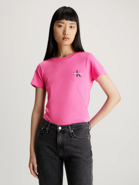 Kurzärmelige Baumwoll Damen T-Shirts Rosa 2Pack