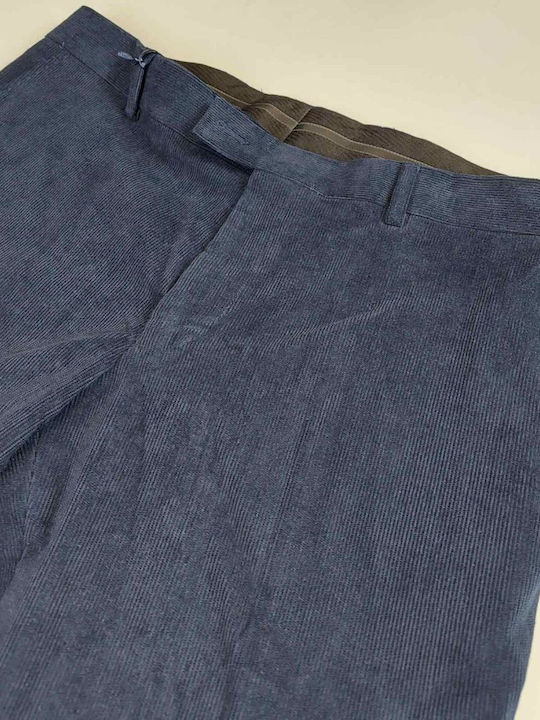 Lexton Herrenhose Chino Elastisch BLUE