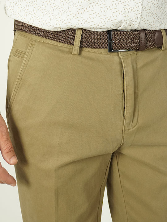 Παντελόνι Chino Ελαστικό Καμηλό