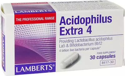 Lamberts Acidophilus Extra 4 Probiotika 30 Mützen