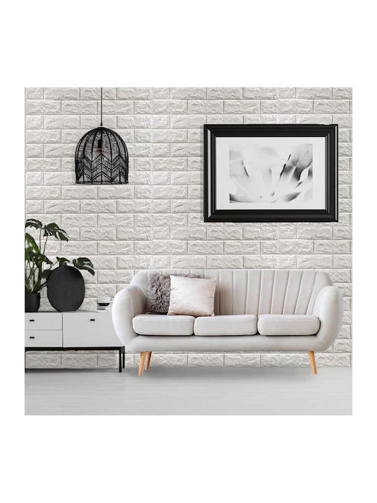 Decorative Sticker Wall Three-dimensional Embossed 1pcs 77x70cm