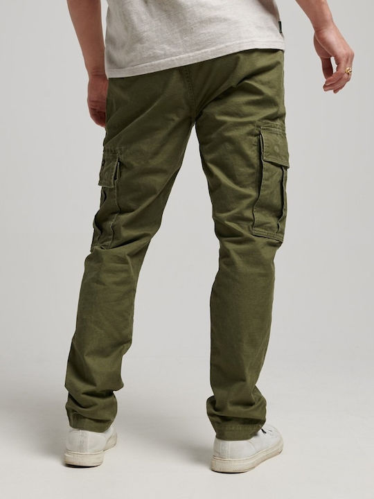 Superdry Core Pantaloni pentru bărbați Cargo OliveGreen