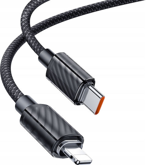 Mcdodo Braided USB-C to Lightning Cable 36W Μαύρο 1m (CA-3660)