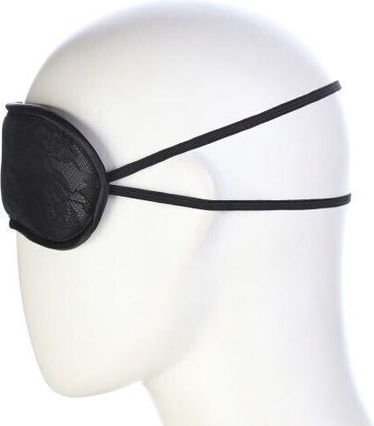 Lace Blindfold BDSM Маска в Сив Цвят
