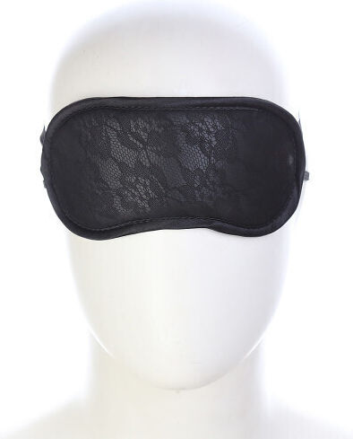Lace Blindfold BDSM Маска в Сив Цвят