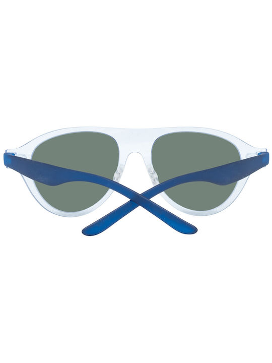 Try Sunglasses with Blue Plastic Frame and Light Blue Lens TH115-S01