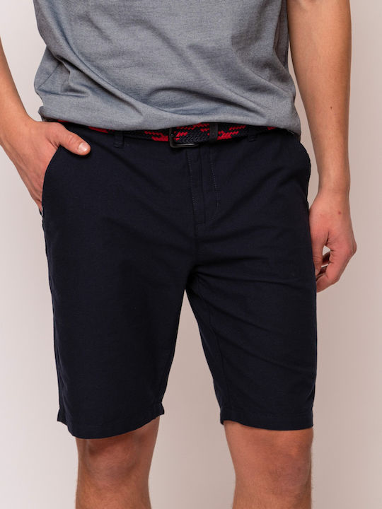 Herrenshorts Chino Blue Navy