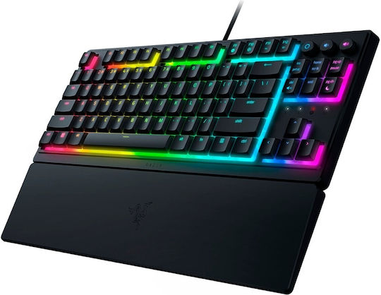 Razer Ornata V3 Gaming Mechanical Keyboard Tenkeyless with Membrane switches and RGB lighting (Greek)