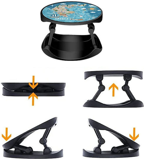Koupakoupa Pop Socket Κινητού Χάρτης Ελλάδος