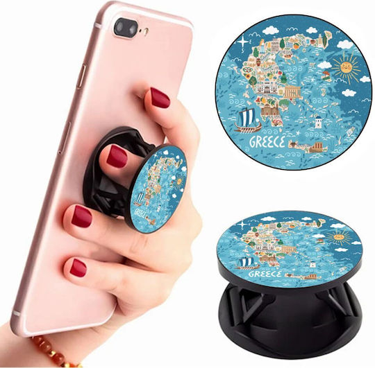 Koupakoupa Pop Socket Κινητού Χάρτης Ελλάδος