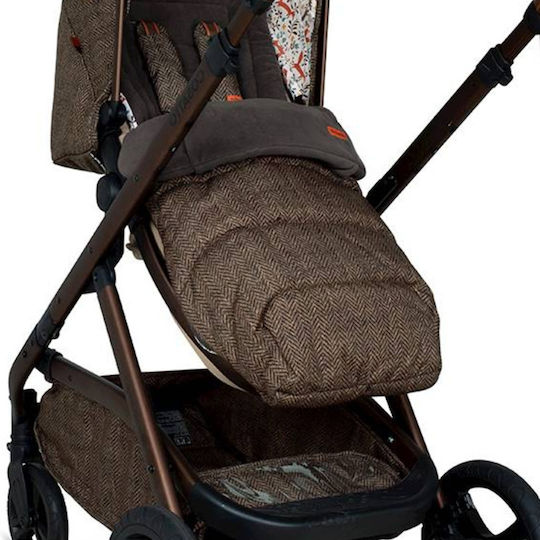 Cosatto Foxford Hall Kinderwagen-Fußsack Braun 85x48εκ.