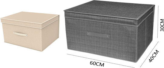 Tpster Stoff Aufbewahrungsbox mit Deckel