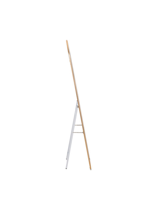Freebox Boden- oder Standspiegel mit Goldenem Aluminium Rahmen 160x60cm