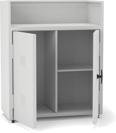 Dublu-Foi Metalic Galvanizat 100x40x40cm Dublu-Foi Metalic Galvanizat 100x40x40cm