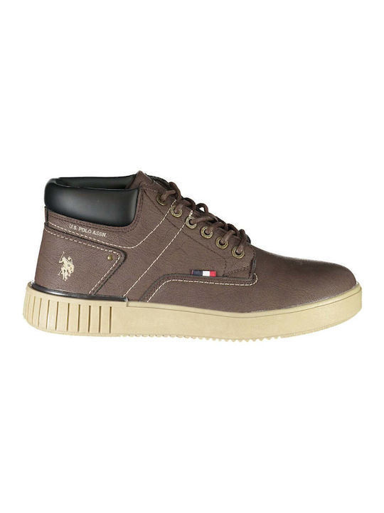 U.S. Polo Assn. Men's Boots Brown