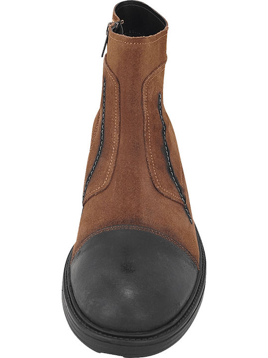 Wildleder Tabac Braun Herrenstiefel