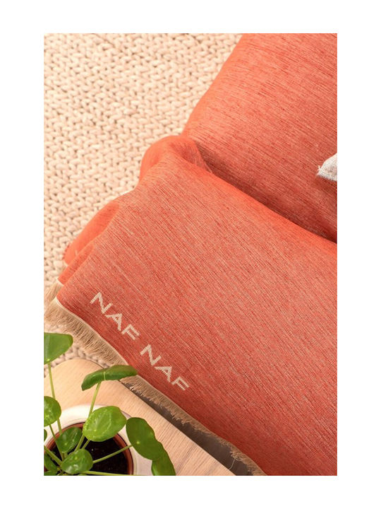 Naf Naf 358-71 Sofa Throw Chenille 180x250cm Terra