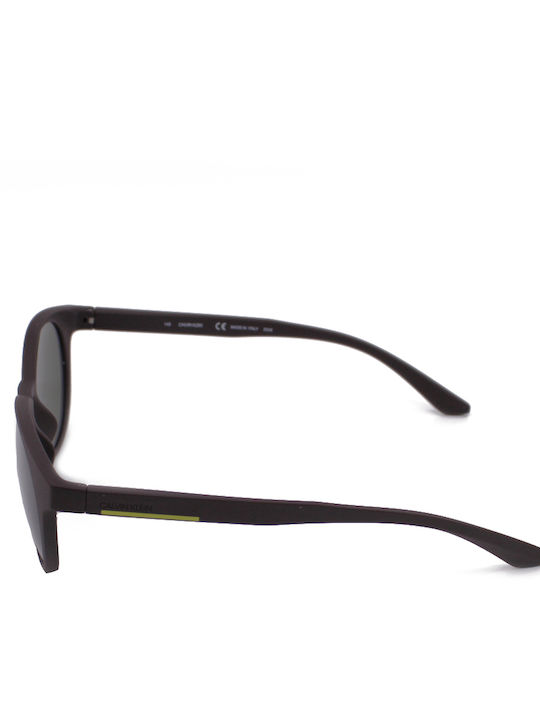 Calvin Klein Unisex Γυαλιά Ηλίου με Καφέ Κοκκάλινο Σκελετό και Καφέ Φακό CK20543S 210