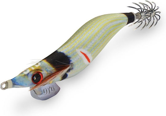 DTD Wounded Fish Egi Squid Jigs Fluorescent No3 #3.0 9.6cm/14.4g Oblada Melanura