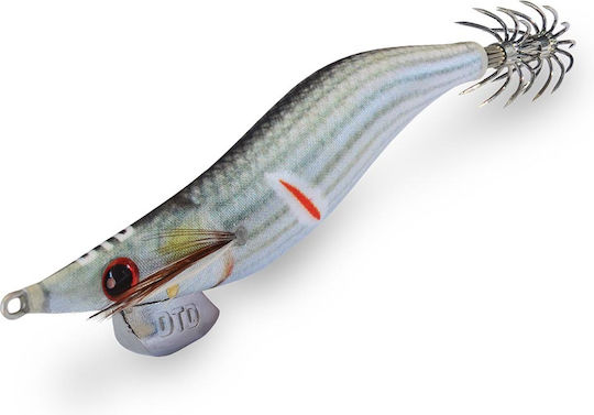DTD Wounded Fish Egi Squid Jigs Fluorescent No3 #3.0 9.6cm/14.4g Oblada Melanura