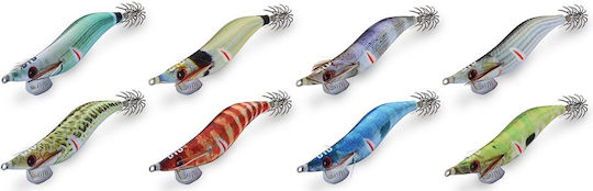 DTD Wounded Fish Egi Squid Jigs Fluorescent No3 #3.0 9.6cm/14.4g Oblada Melanura