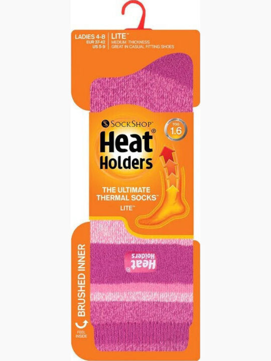 Heat Holders Lite Jacquard Pink