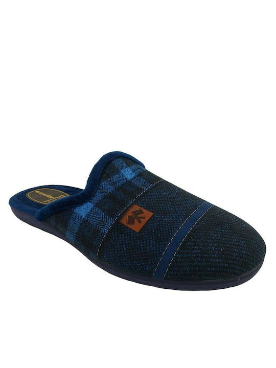 Alcalde Men's Printed Slippers Blue