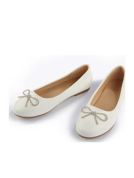 Kids Ballerinas White