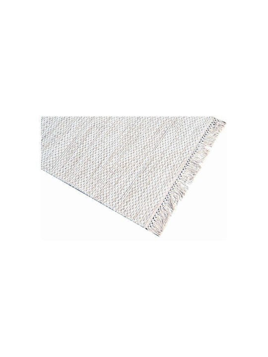Polcarpet Set Modern Covoare pentru dormitor Din lână Cremă WOOLKILIM738CREAMBEDSET 3buc