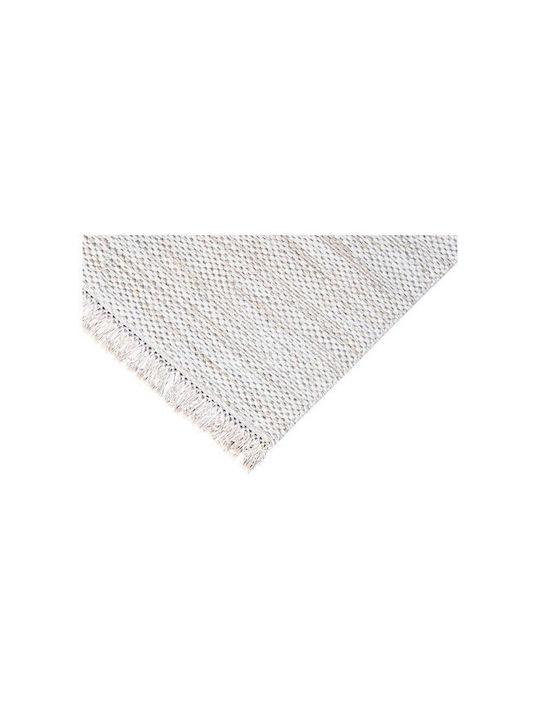 Polcarpet Set Modern Covoare pentru dormitor Din lână Cremă WOOLKILIM738CREAMBEDSET 3buc