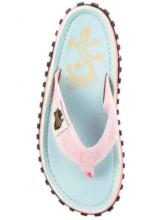 Islander Gecko Women's Flip Flops Pink