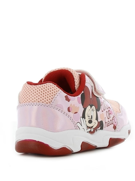 Minnie Mouse Kids Sneakers with Scratch Pink