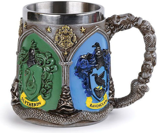 Paladone Hogwarts Houses Κούπα Κεραμική Ασημί 350ml