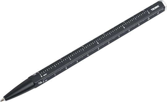 Troika Slimpad Notebook A5 with Pen Holder Black