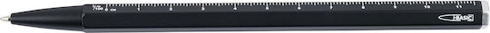 Troika Slimpad Notebook A5 with Pen Holder Black