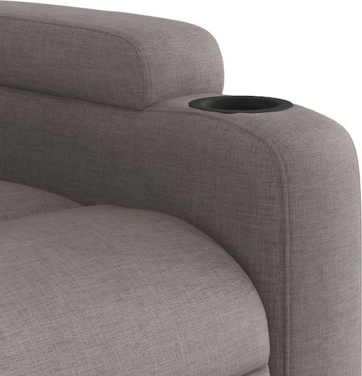 Relax Armchair Massage with Footstool Tapestry 74x89x100cm