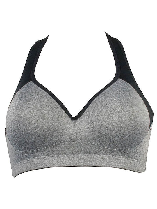 Naturana Athletic Athletic Bra without Underwire Gray