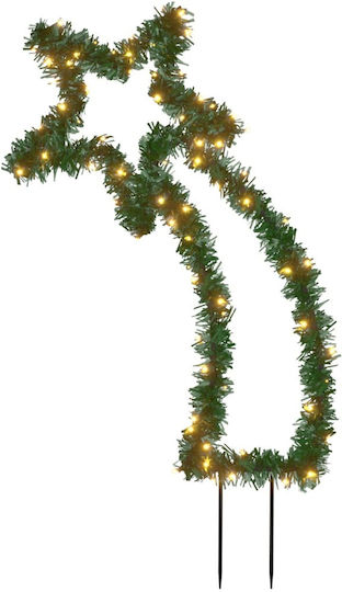 80 Lichter LED 62cm Warmes Weiß USB Typ Meteor 1Stück 80 Lichter LED 62cm Warmes Weiß USB Typ Meteor 1Stück